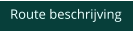 Route beschrijving