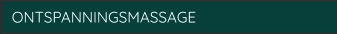 ONTSPANNINGSMASSAGE