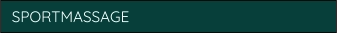 SPORTMASSAGE
