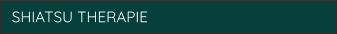 SHIATSU THERAPIE